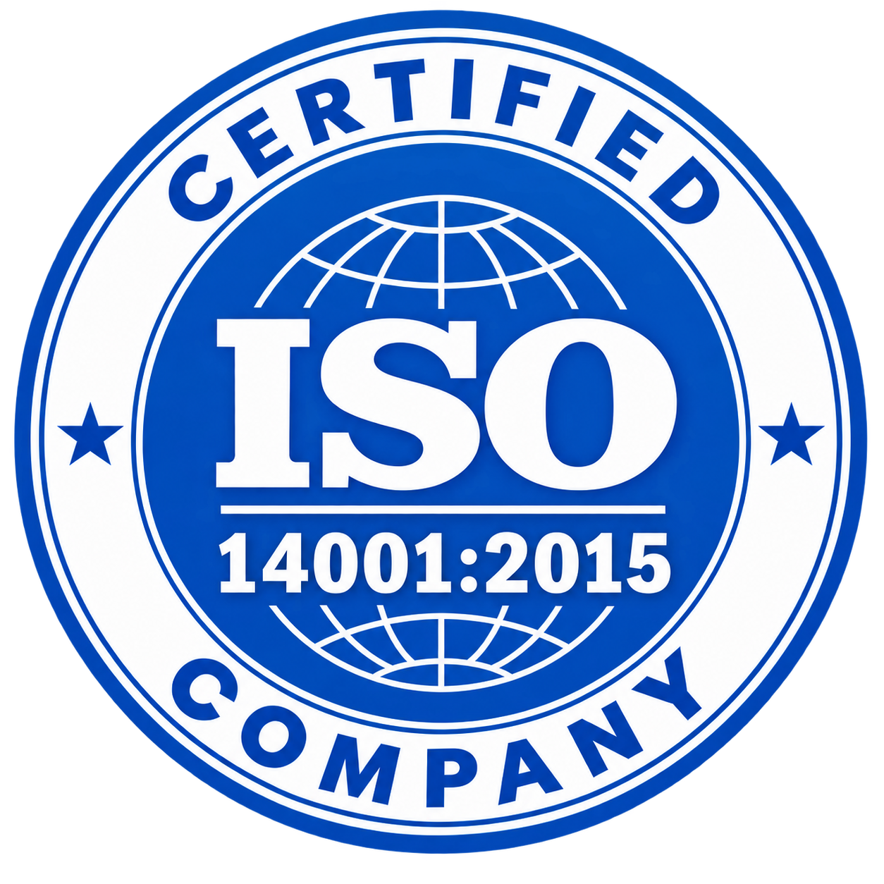 ISO 14001:2015 certified
