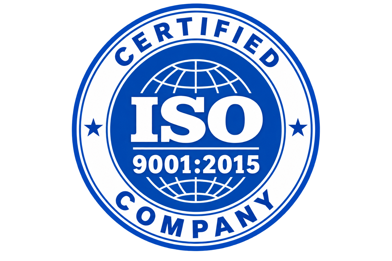 ISO 9001:2015 certified