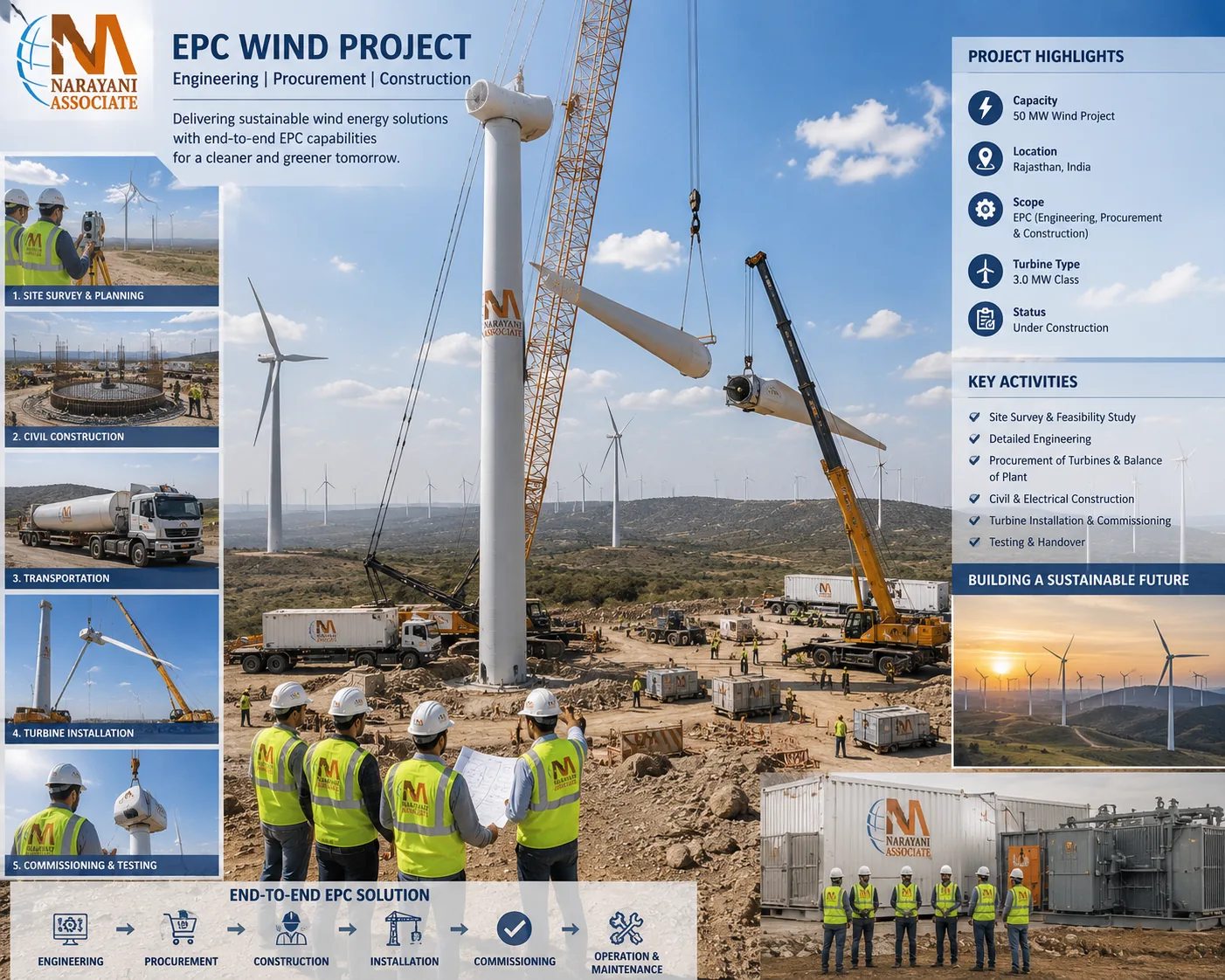 EPC — Wind Power Projects — site photograph 2